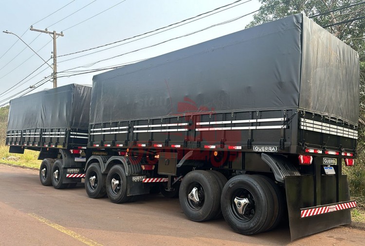 Rodotrem Guerra 9 eixos Graneleiro 2003