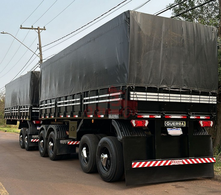 Rodotrem Guerra 9 eixos Graneleiro 2003