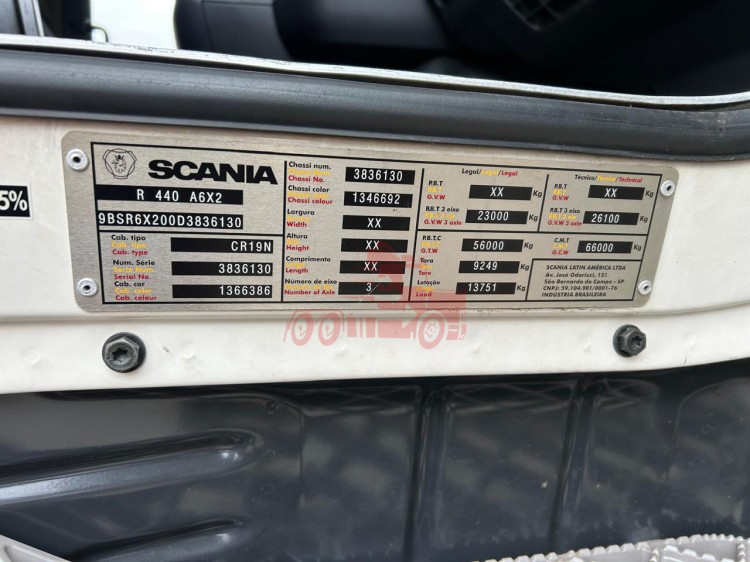 Scania R440 6x2 2013