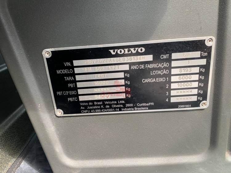 Volvo FH460 4x2 Globetrotter 2016