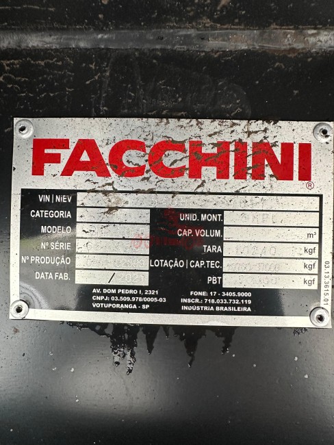 Sider Facchini Vanderleia 2022 30 paletes 