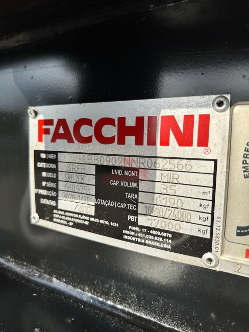 Rodocaçamba Facchini 2022 