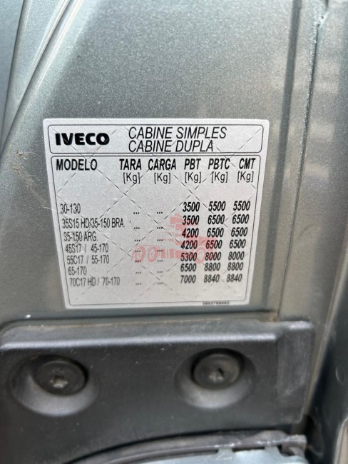 Iveco Daily 35-150 2021 com baú frigorífico 
