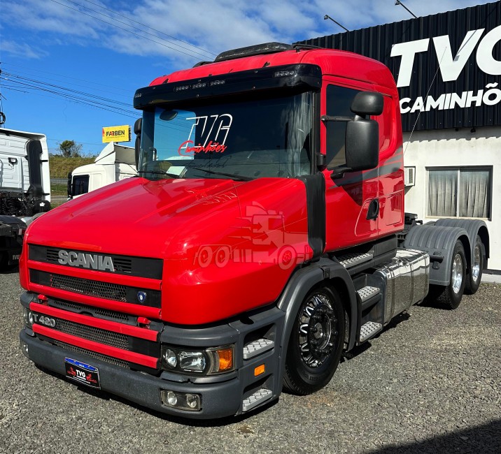 Scania T124 420 6x2 2000