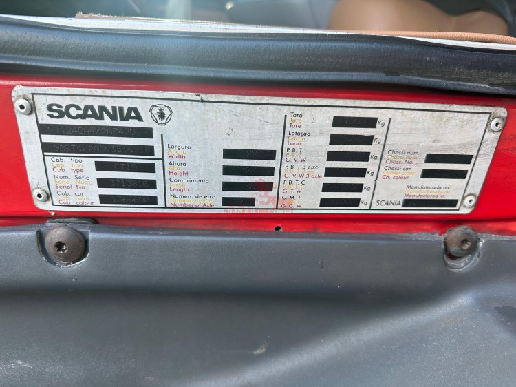 Scania T124 420 6x2 2000