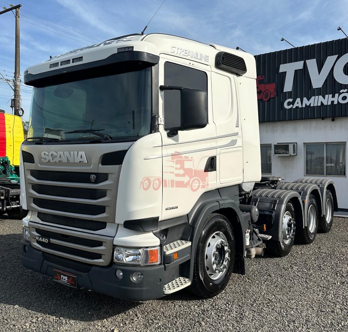 Scania R440 Streamline 8x2 2017