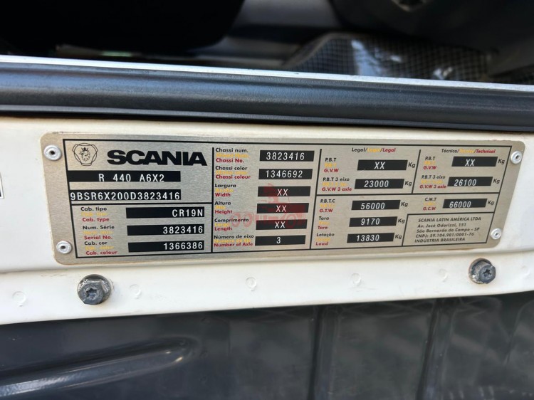 Scania R440 6x2 2013