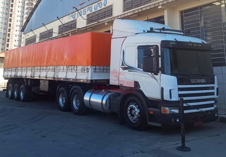 Scania P124 360 6x2 2003 + Guerra LS 2010