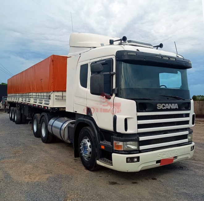 Scania P124 360 6x2 2003 + Guerra LS 2010