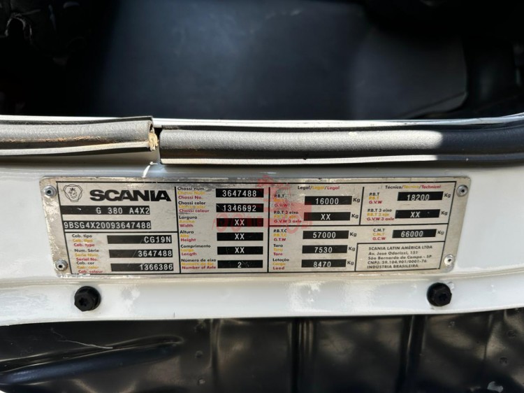 Scania G380 6x2 2009