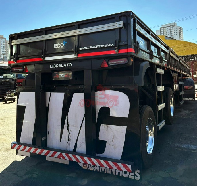 Scania R500 V8 6x2 Highline 2009 + Librelato 2 eixos 2024