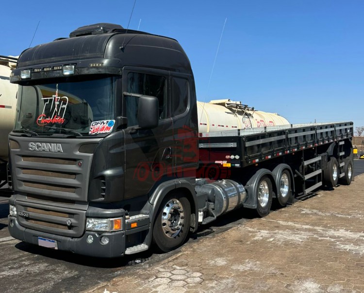 Scania R500 V8 6x2 Highline 2009 + Librelato 2 eixos 2024