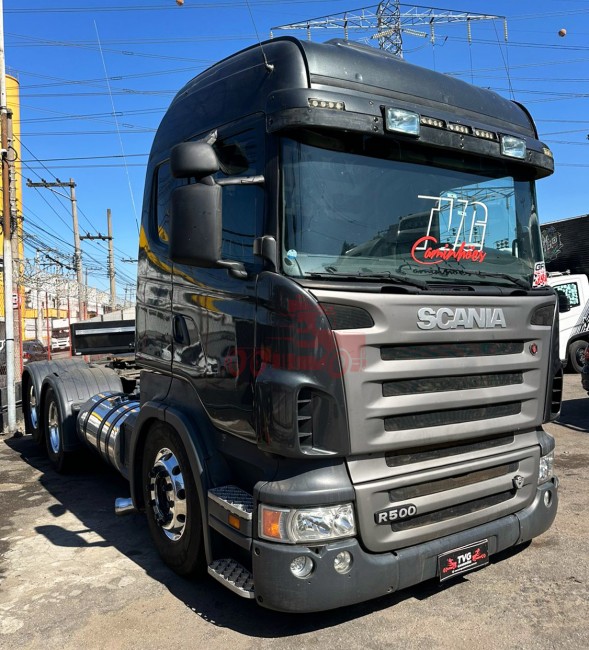 Scania R500 V8 6x2 Highline 2009 + Librelato 2 eixos 2024