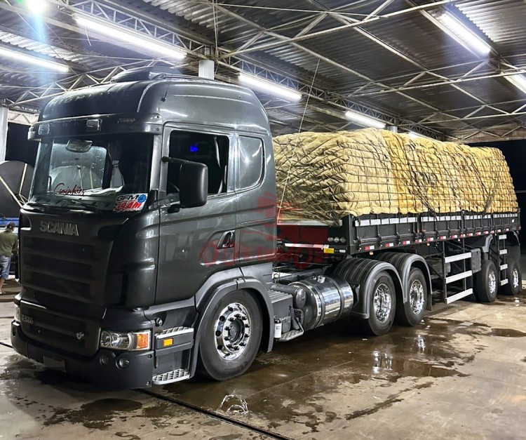 Scania R500 V8 6x2 Highline 2009 + Librelato 2 eixos 2024