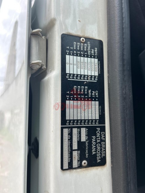 DAF XF FTT 480 6x4 2021