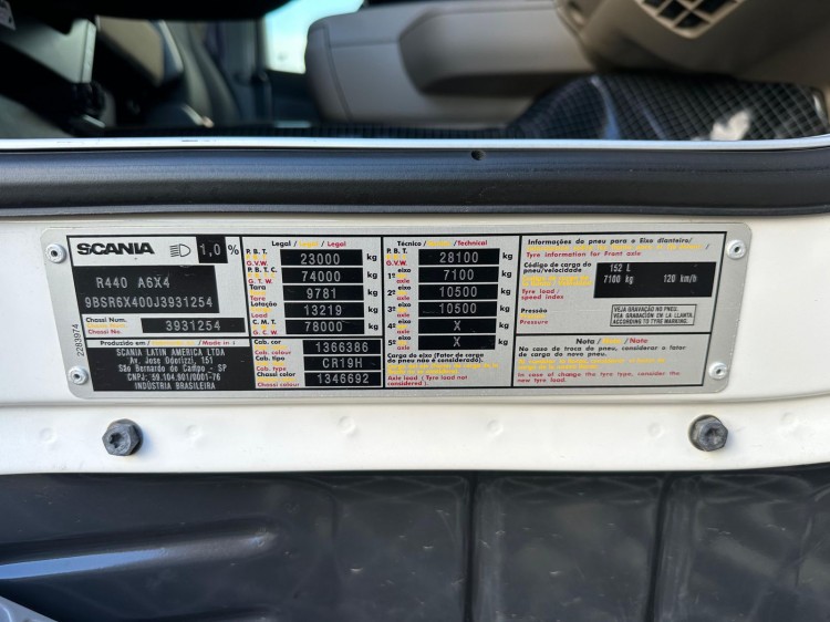 Scania R440 Highline 6x4 2018