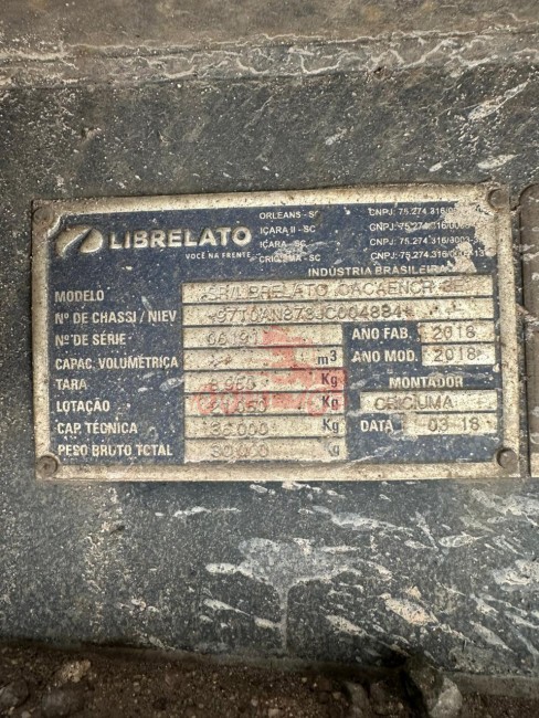 Librelato Grade Baixa Vanderleia 2018