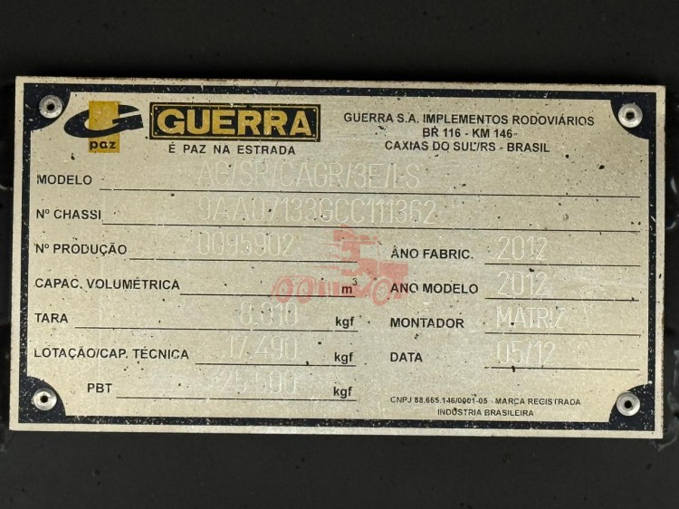 Graneleiro LS Guerra 2012 