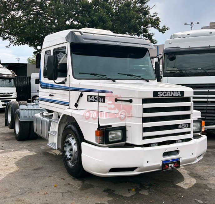 Scania 143 450 V8 6x2  1992 TopLine Raridade 