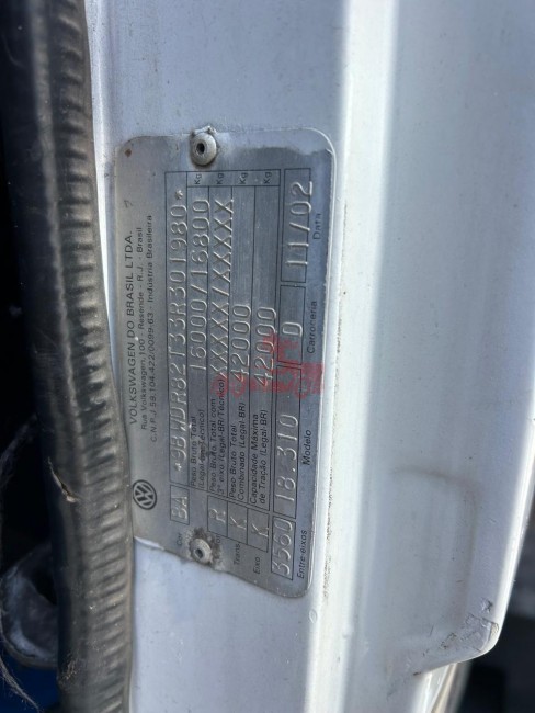 VW Titan 18-310 6x2 2003