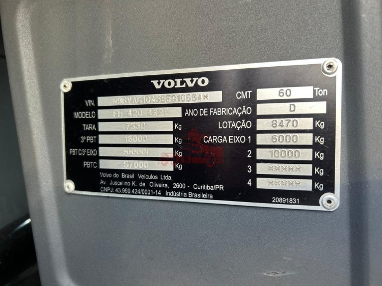 Volvo FH420 4x2 2014