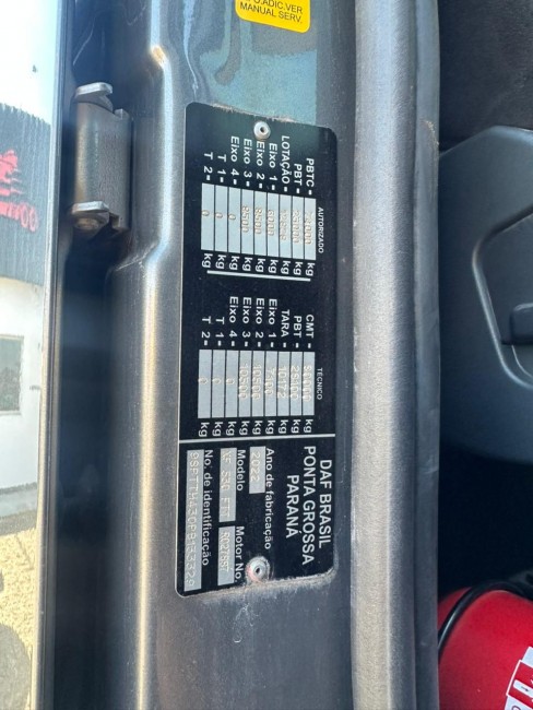 DAF XF FTT 530 6x4 2023 