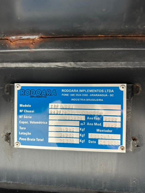 Baú Sider Facchini 4º eixo 2022