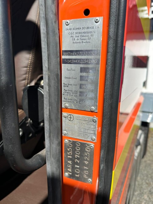 Scania 142H 1986 4x2 V8 