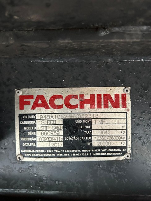 Grade Baixa Facchini 2017