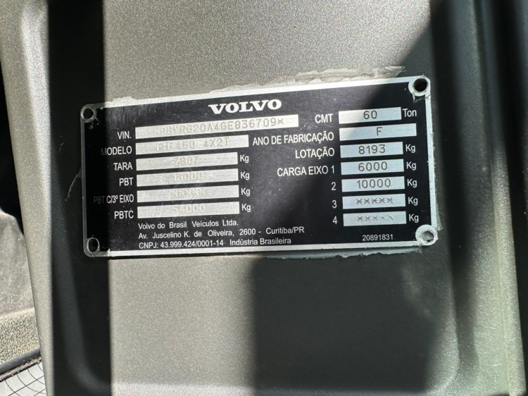 Volvo FH460 Globetrotter 4x2 2016 