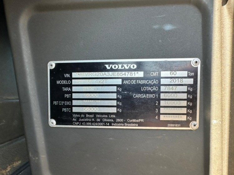 Volvo FH460 Globetrotter 4x2 2018