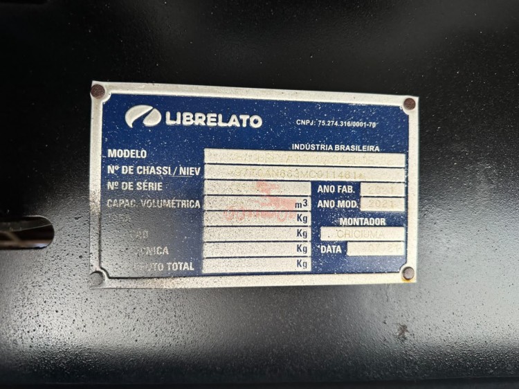 Bitrenzao Librelato 9 eixos 2021