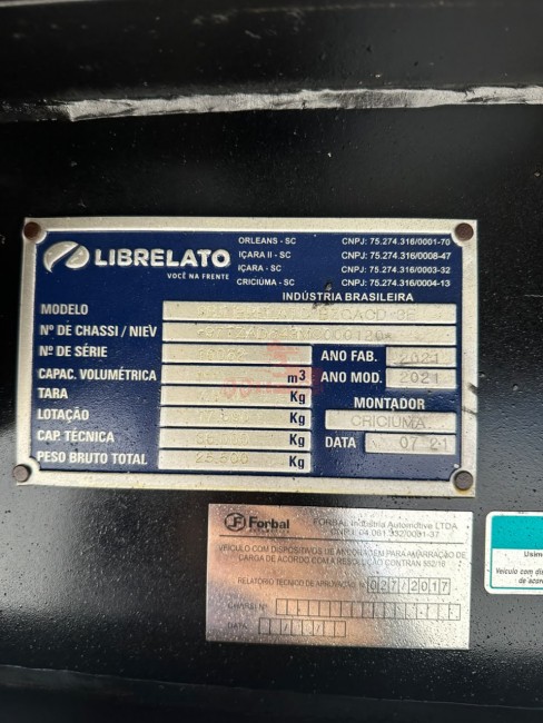 Bitrenzao Librelato 9 eixos 2021