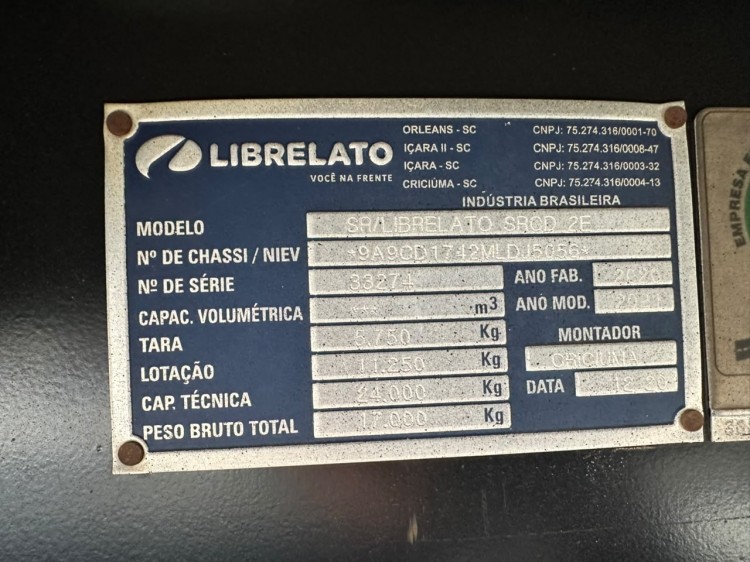 Bitrem Graneleiro librelato 2021