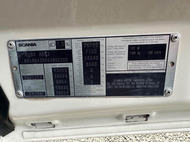 Scania R450 6x2 2019