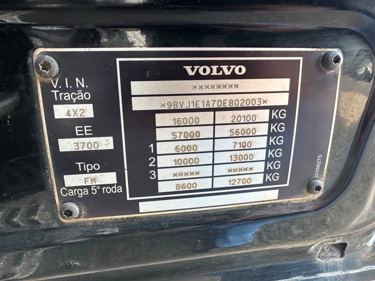Volvo FM370 4x2 Globetrotter 2013
