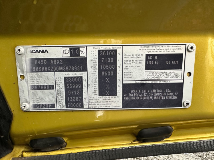 Scania R450 6x2 2021