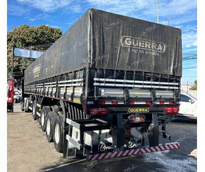 Carreta Guerra Graneleiro 4 eixos 