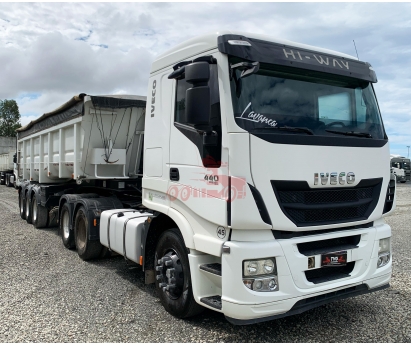 Iveco Stralis 440 6x2 2020 + Caçamba Randon 2014