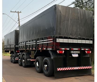 Rodotrem Guerra 9 eixos Graneleiro 2003
