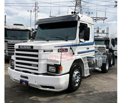 Scania 143 450 V8 6x2  1992 TopLine Raridade 