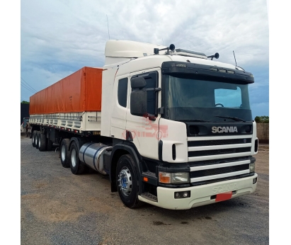 Scania P124 360 6x2 2003 + Guerra LS 2010