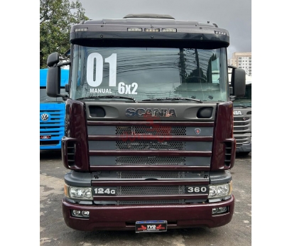 Scania R124 360 6x2 2001 Millenium  