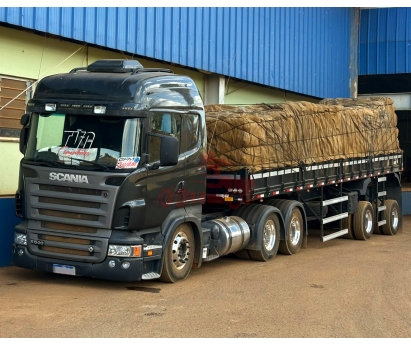Scania R500 V8 6x2 Highline 2009 + Librelato 2 eixos 2024